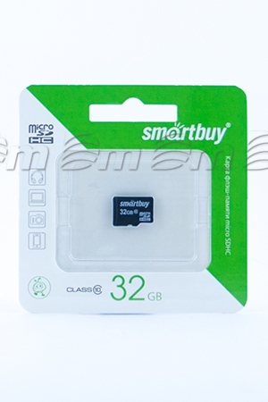 Карта памяти smartbuy micro SDHC 32Gb, class 10, без адаптера
