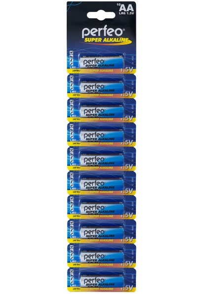 Батарейка Perfeo Super Alkaline LR6 (AA) BL10