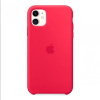 Накладка Original (AAA) для Apple iPhone 11, комбинир., s/t, красная