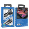 АЗУ 2в1 BOROFONE BZ14A, Apple 8 pin/Type-C, 3.0A, 1 USB/1 Type-C, 5V, 1.0 м, черный