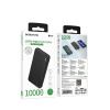 Powerbank BOROFONE BJ55 10000 мАч, 2.0A, 1 USB/1 Type-C/1 micro, черный