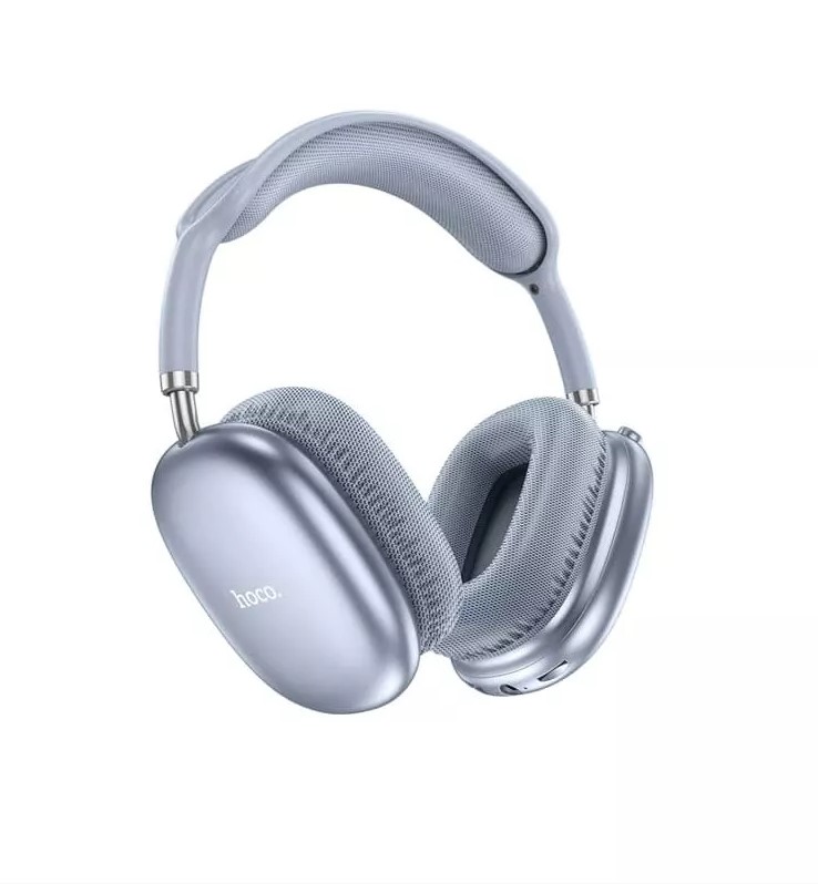 Гарнитура полноразмерная беспроводная hoco W35 AIR, Bluetooth, синяя