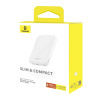Powerbank Baseus Magnetic Mini  Wireless P10059002223, 6000 мАч, 1 Type-C, 20W, БЗУ, пластик, белый
