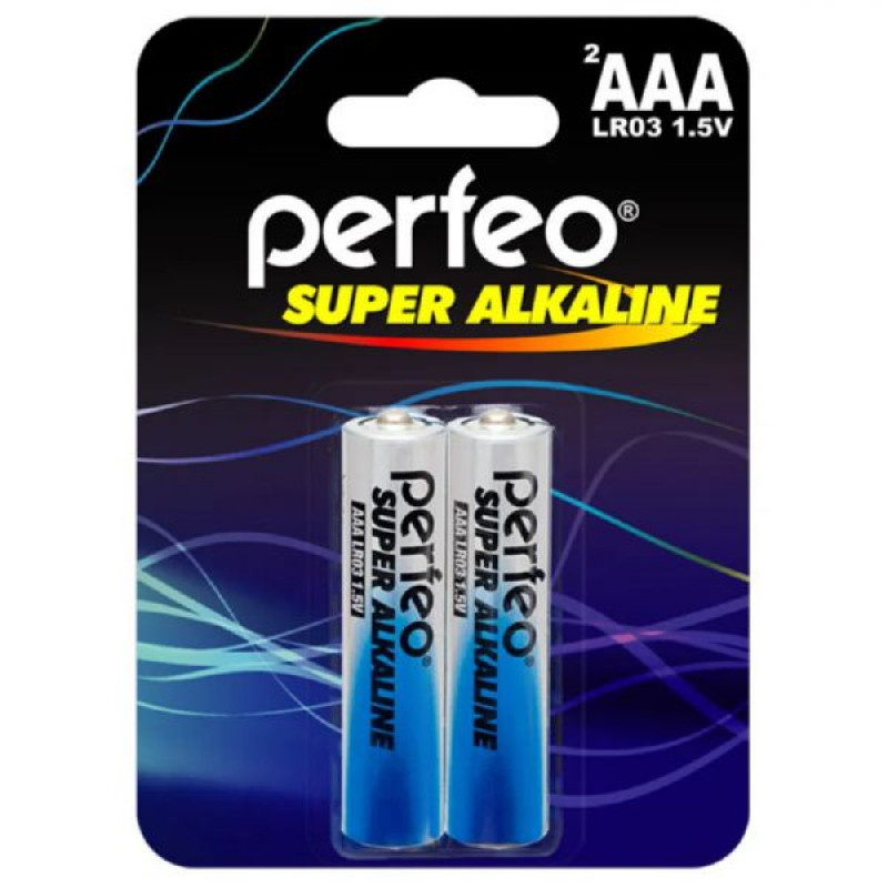 Батарейка Perfeo Super Alkaline LR03 (AAA) BL2
