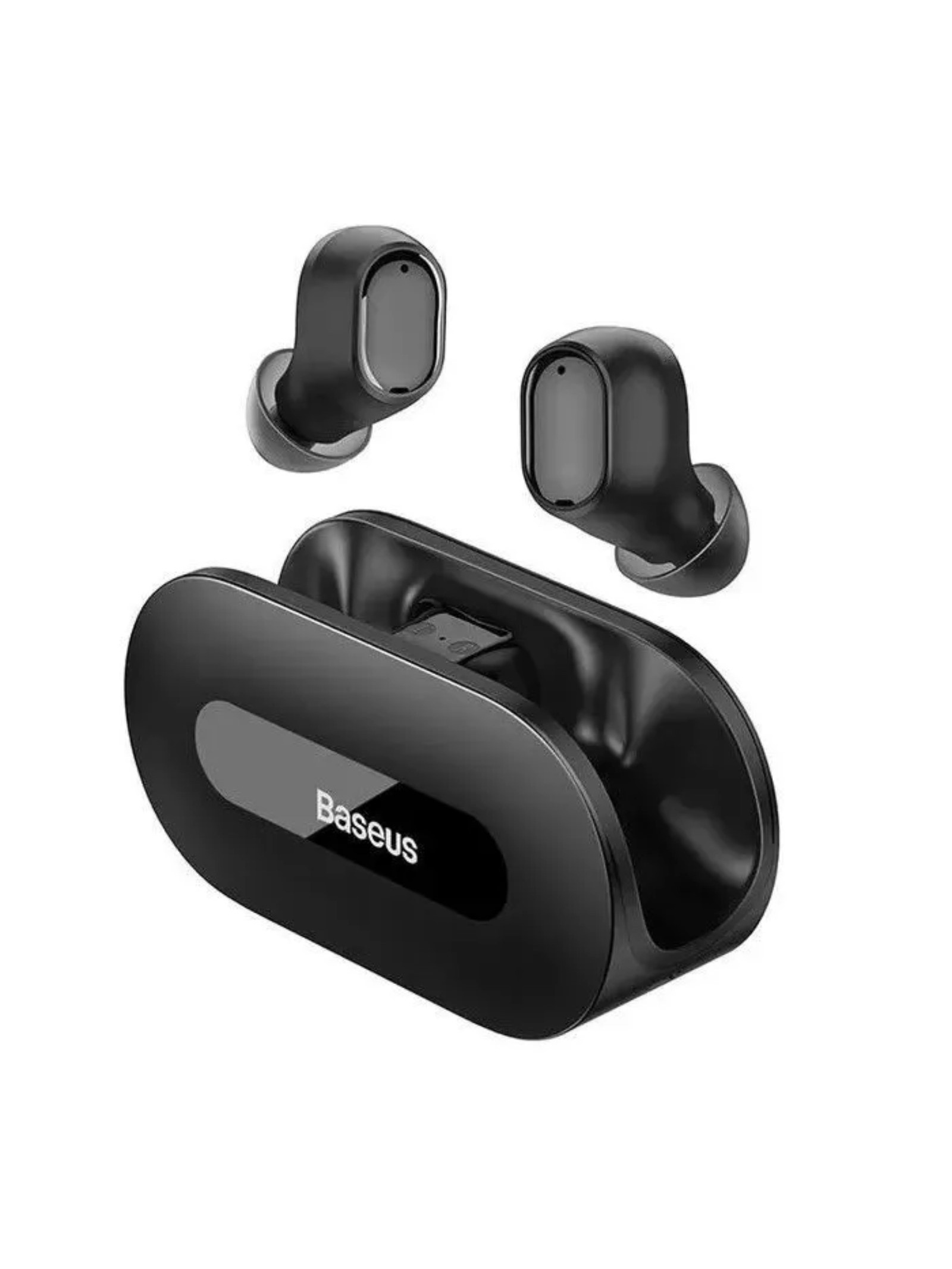 Гарнитура беспроводная Baseus Bowie EZ10, Bluetooth, вакуумная, черная