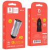 АП авто Denmen DZ10, 3.1А, 3.1А, 1 USB/1 Type-C, PD 18W, пластик, красный