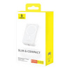 Powerbank Baseus Magnetic Mini  Wireless P10059001223, 10000 мАч, 1 Type-C, 20W, БЗУ, пластик, белый