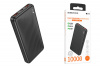 Powerbank BOROFONE BJ56 10000 мАч, 3.0A, 2USB/1 Type-C/1 micro, черный