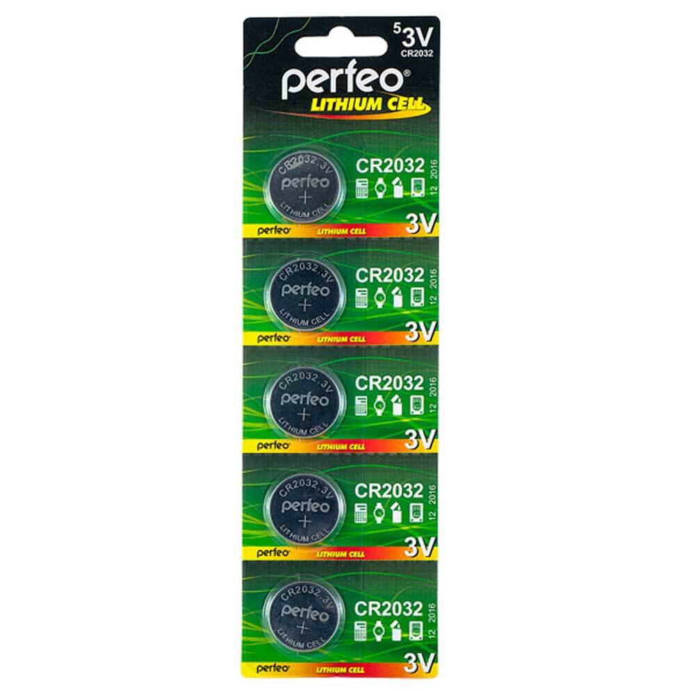 Батарейка Perfeo Litium Cell CR2032 BL5