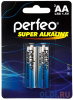 Батарейка Perfeo Super Alkaline LR6 (AA) BL2