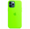 Накладка для Apple iPhone 11 Pro, силикон, гладкая, непрозрачн., салатовая