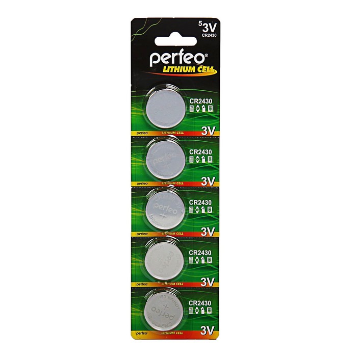 Батарейка Perfeo Litium Cell CR2430 BL5