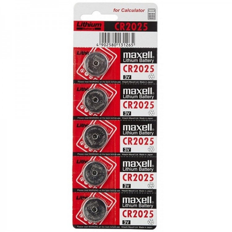 Батарейка maxell CR2025 BL5