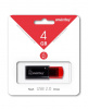 USB флэш-накопитель smartbuy 4Gb Click, USB 2.0, пластик, черный