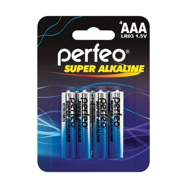 Батарейка Perfeo Super Alkaline LR03 (AAA) BL4