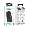 Powerbank BOROFONE BJ57A  20000 мАч, 18W, 2 USB/1 Type-C/1 Apple-8pin, черный