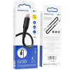 USB-кабель BOROFONE BX47, Apple 8 pin, силикон, 1.0 м, круглый, белый